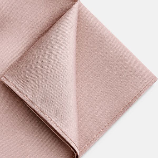 Filippo Silk Pocket Square, Dusty Pink, hi-res